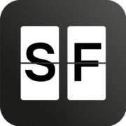 Split-Flap TV logo