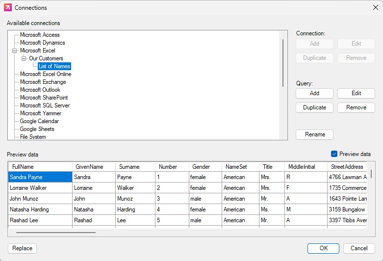 Setting Up Your First Data Connection in INSYNCR • INSYNCR