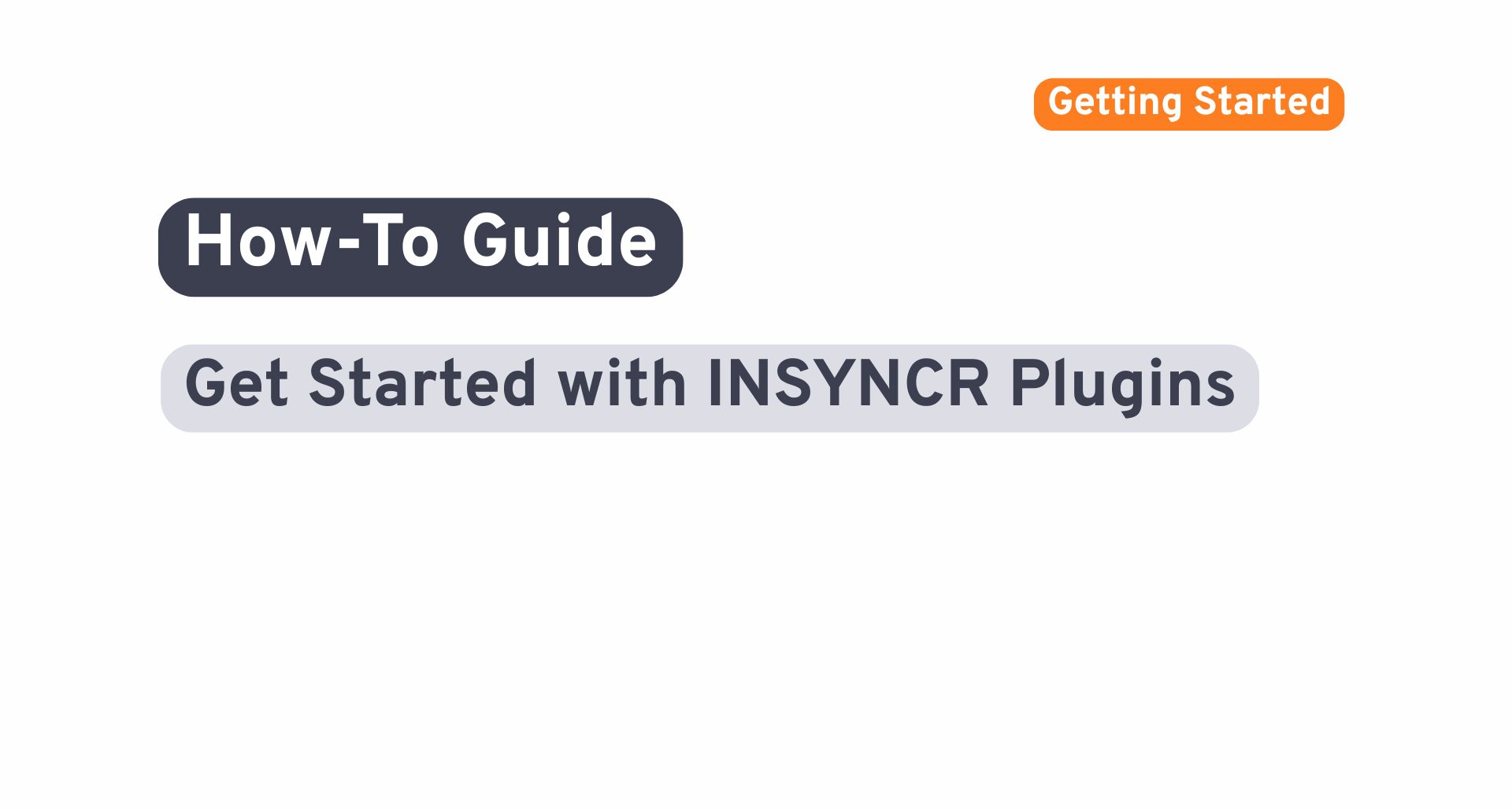 Get Started with an INSYNCR PowerPoint Plugin