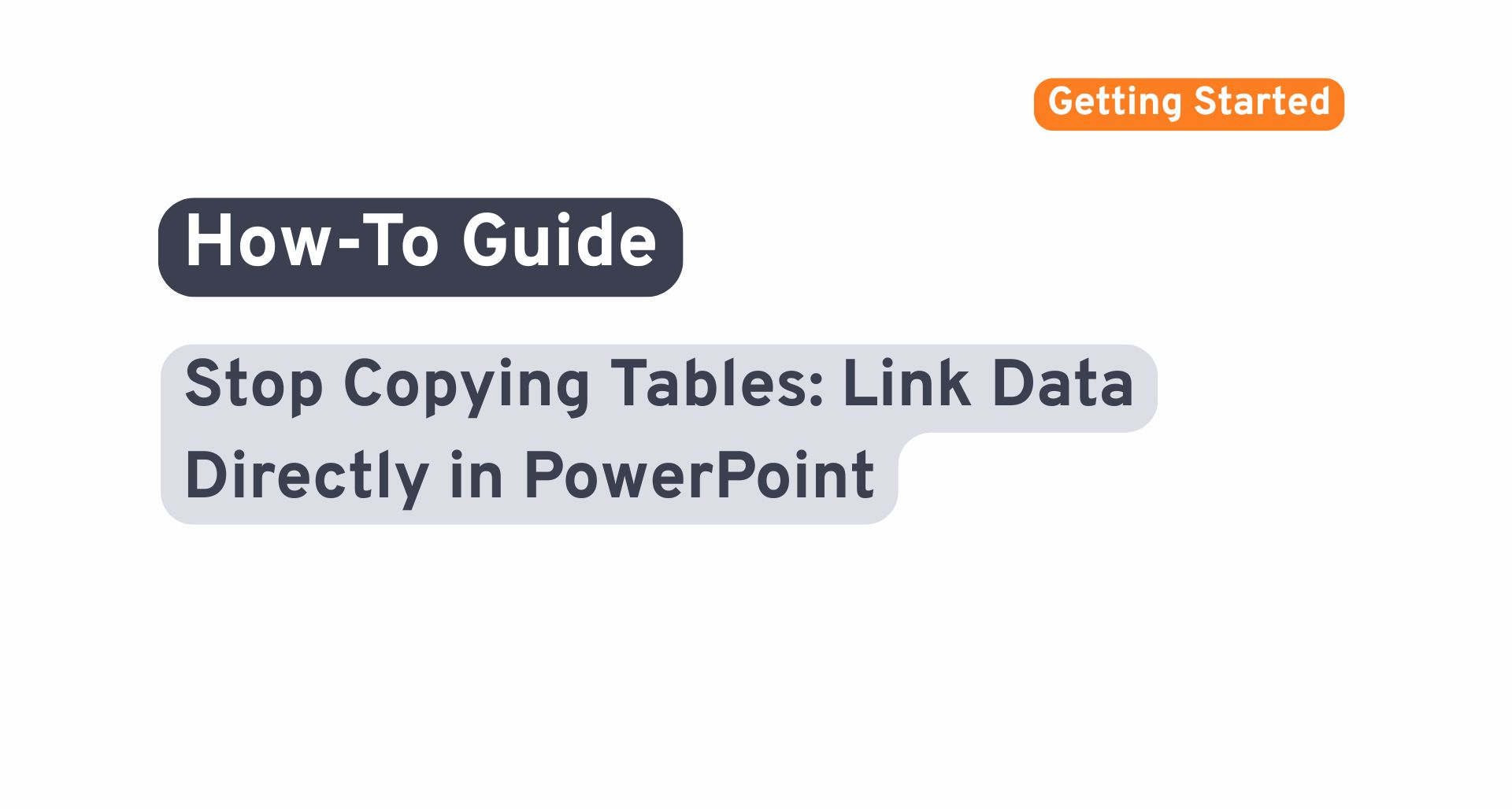 Stop Copying Tables: Link Data Directly in PowerPoint • INSYNCR