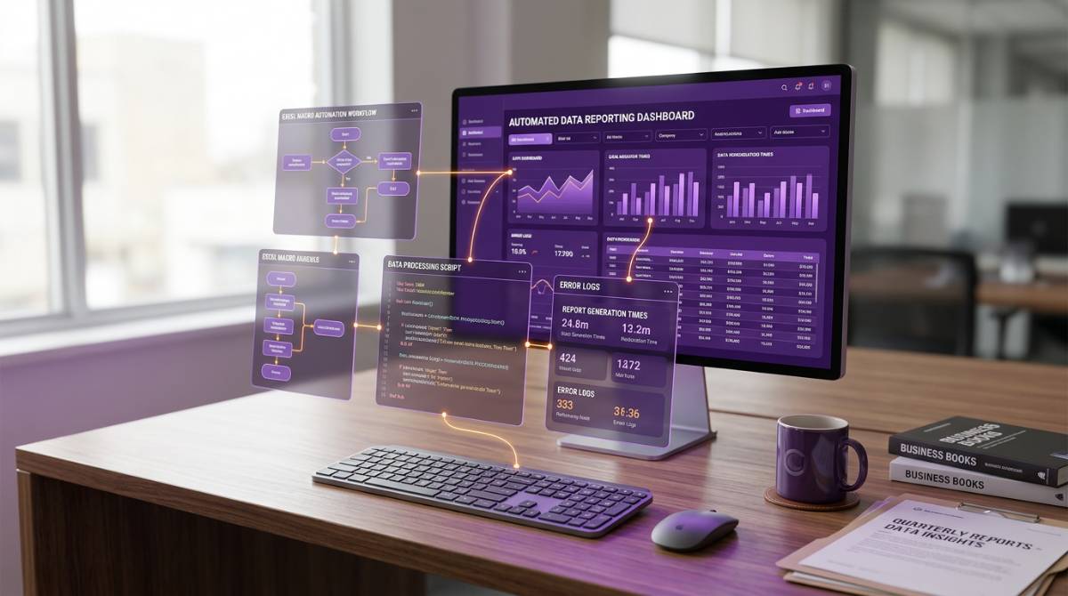 automating excel macros for data reporting compressed