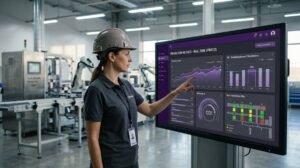 Streamlining manufacturing dashboards with real-time data updates